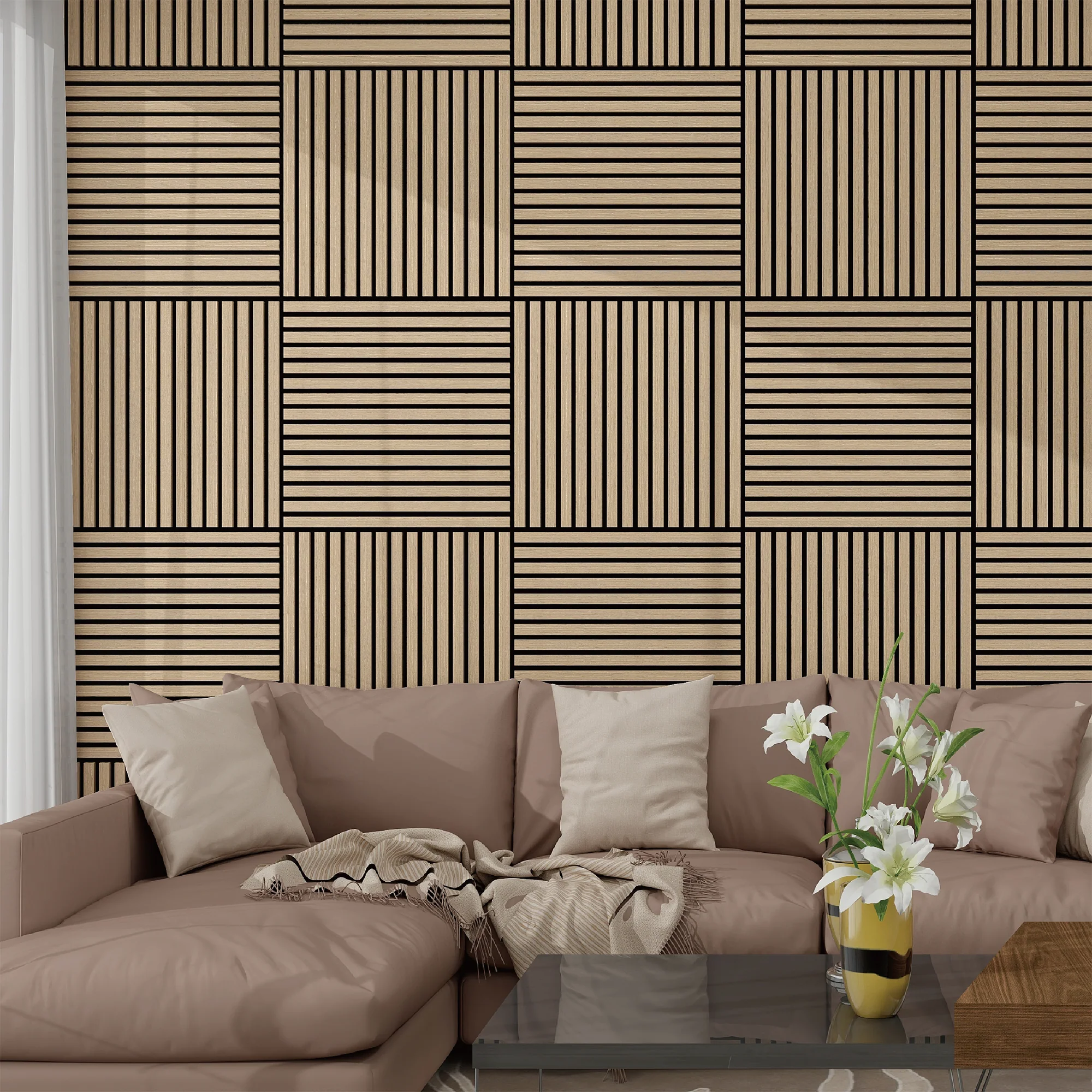 Akoestisch wandpaneel Vang 60x60 cm NEU.HOLZ - Image 16