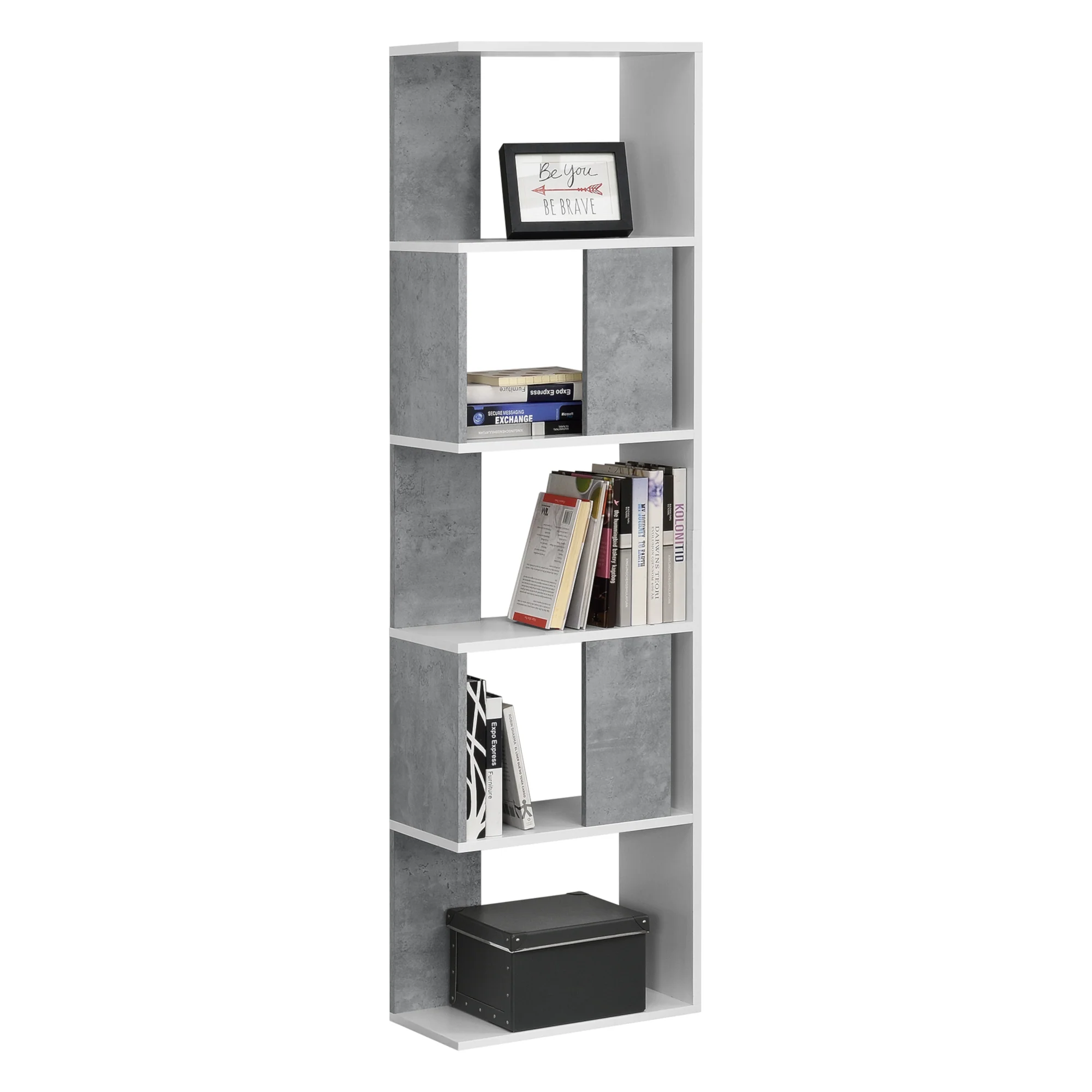 Boekenkast schap Aneby 159x45x23,5 cm - 3 varianten - Image 2