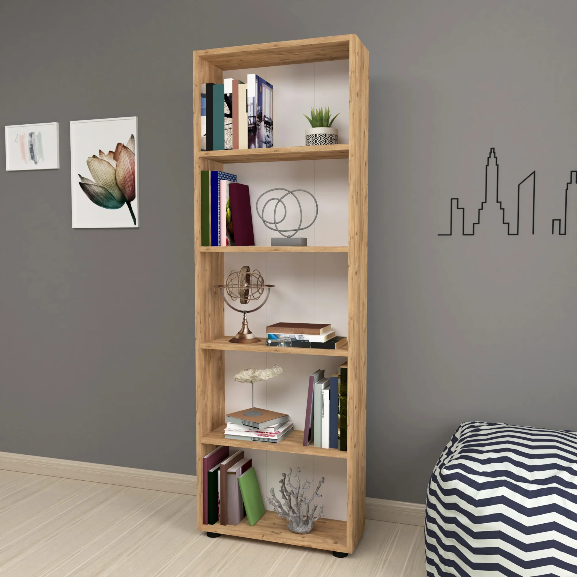 [en.casa] Boekenkast schap Vara - 16 varianten - Image 17