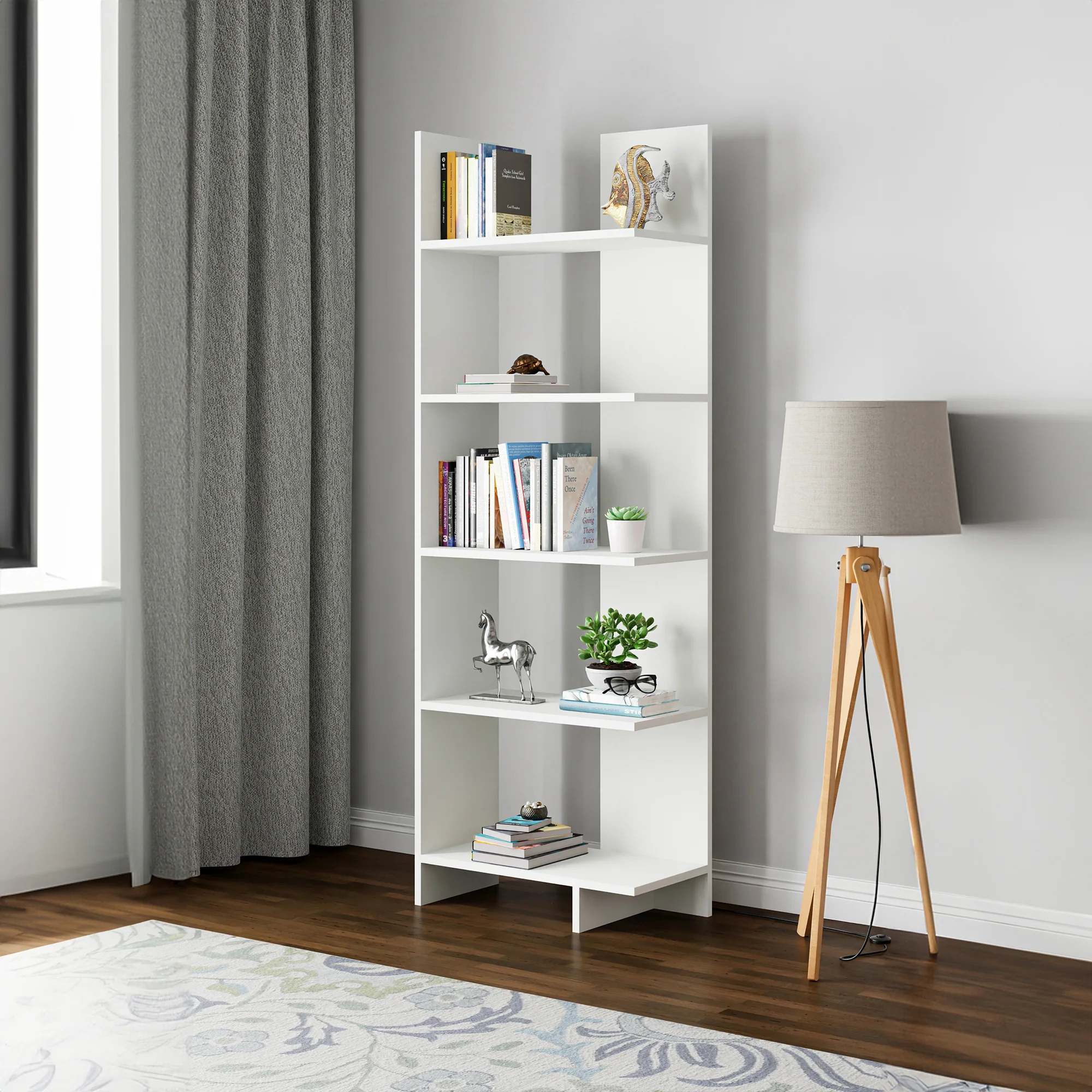Boekenkast Vireftere 176x62x29 cm [en.casa] - Image 3