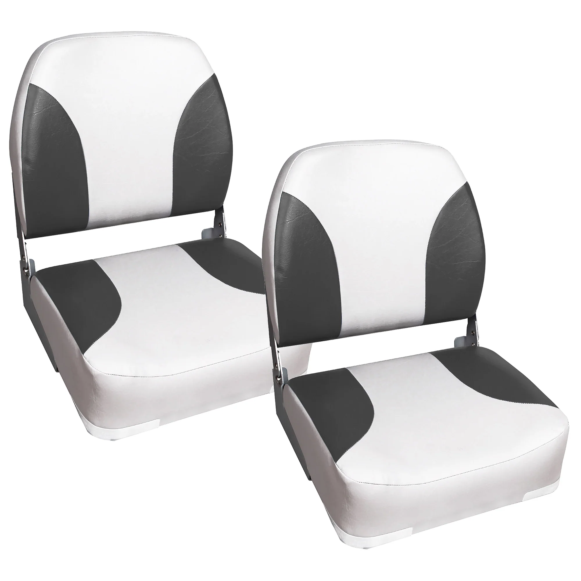 Bootstoel klapstoel kunstleer 41,5x39x51 cm set van 2 - 4 varianten - Image 4