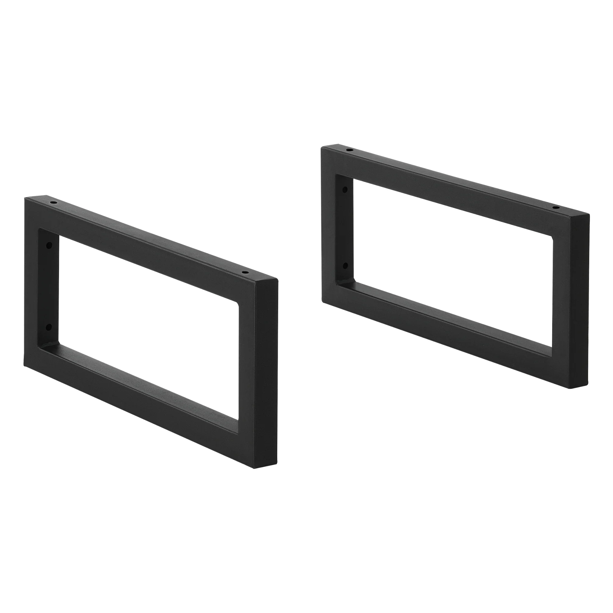 Ophangbeugel voor wastafelblad set van 2 zwart mat - 3 varianten - Image 3