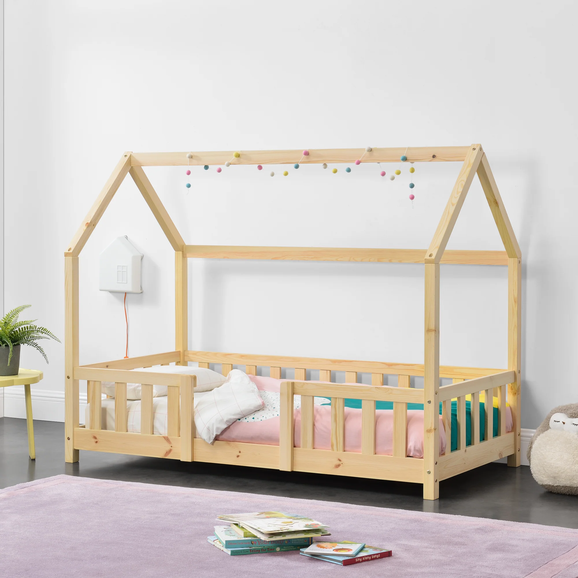 Kinderbed Sisimiut met uitvalbeveiliging en bedbodem [en.casa] - Image 19