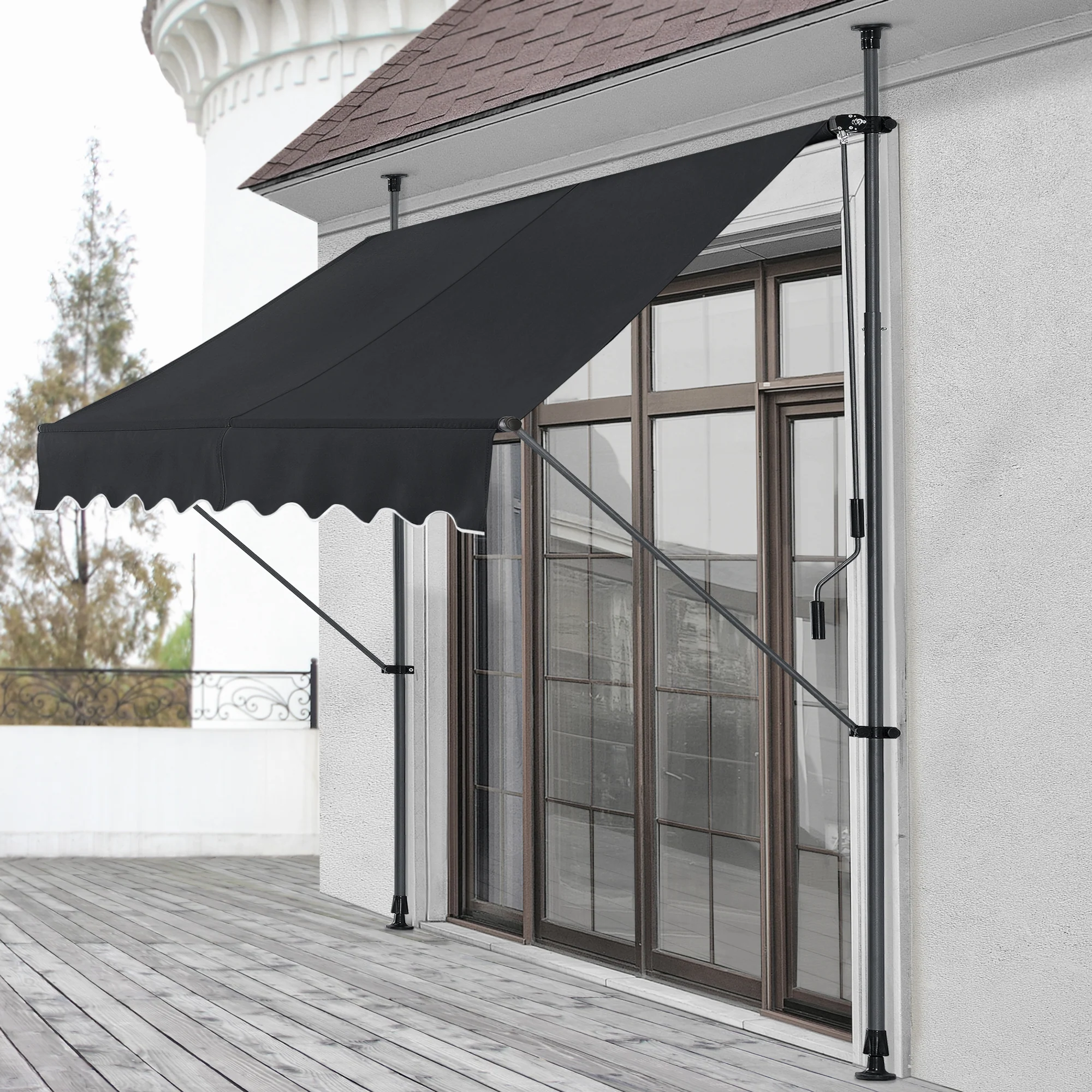 Klem zonwering Stem luifel handmatig markies uitschuifbaar [pro.tec] - Image 20