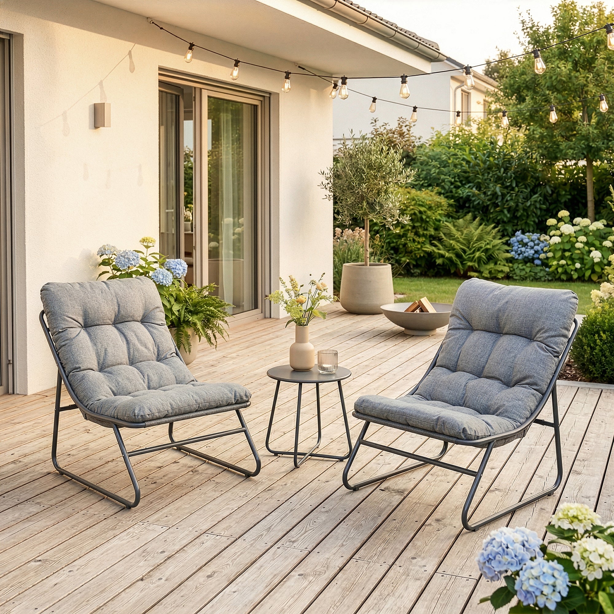 Tuinset Malmö - 3-delige loungeset casa.pro