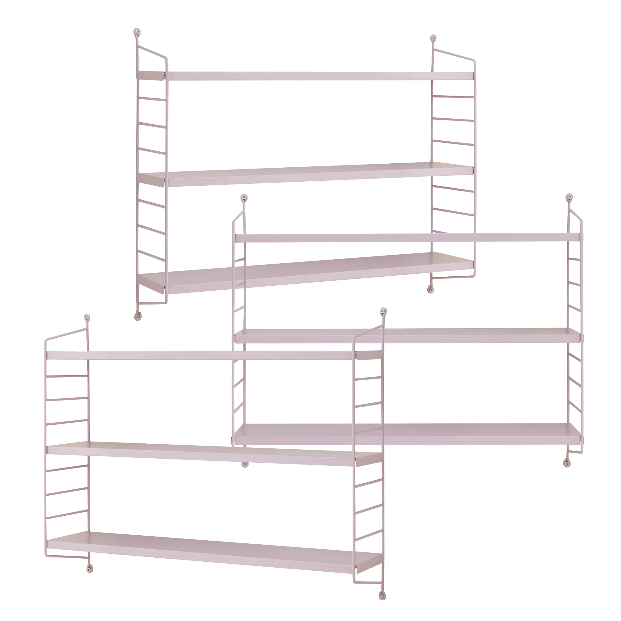 Wandplank Strängnäs 50x60x15 cm [en.casa] - Image 41