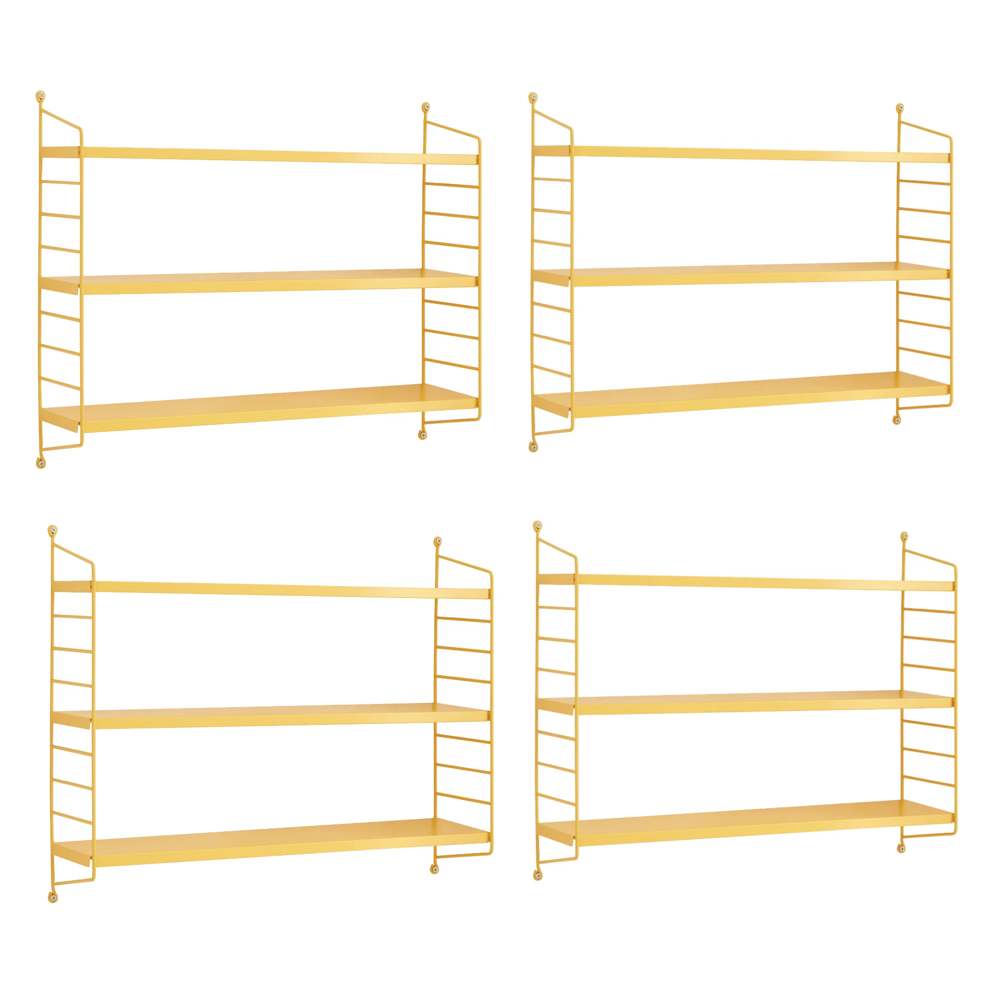 Wandplank Strängnäs 50x60x15 cm [en.casa] - Image 48