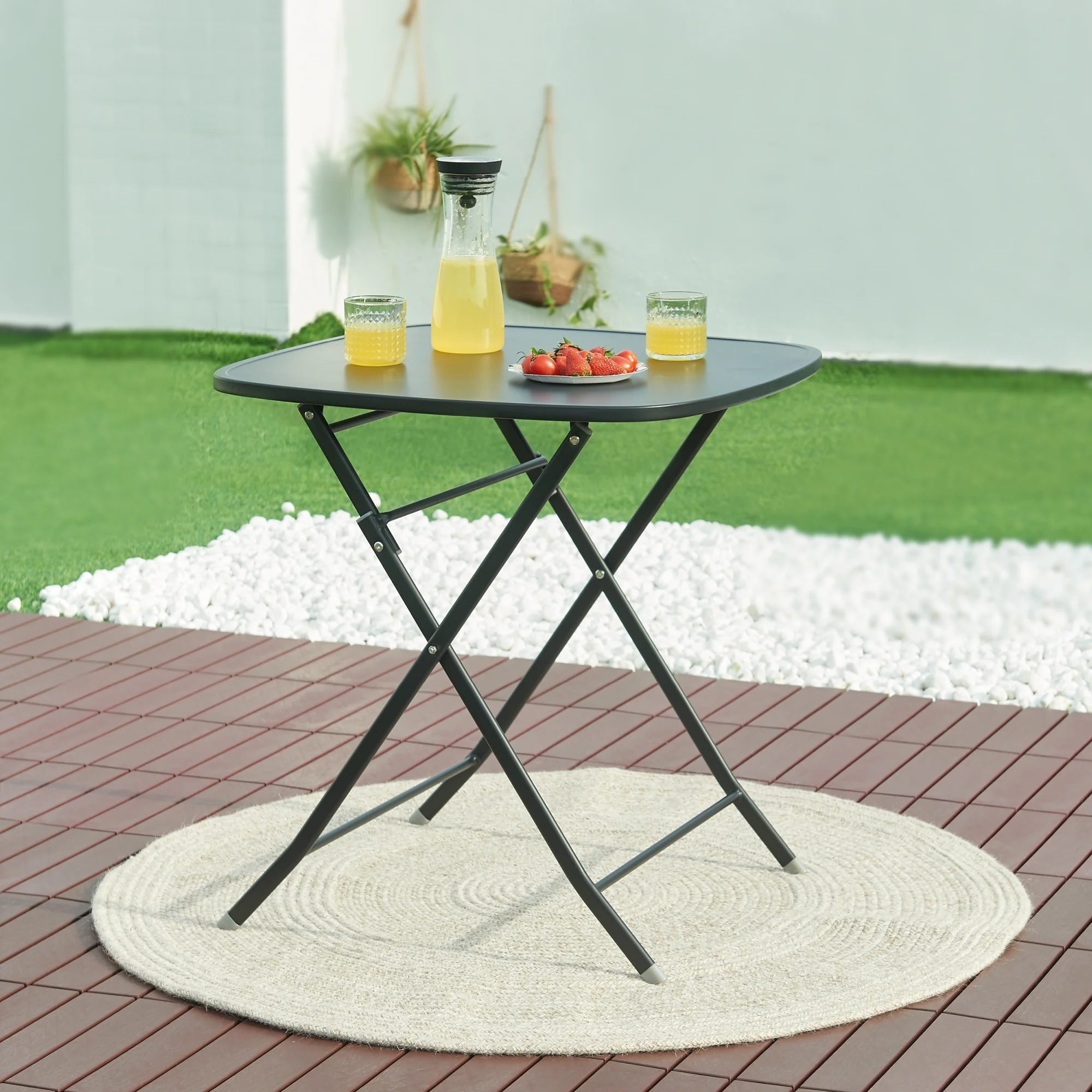 Klaptafel Sande tuintafel metaal [en.casa] - Image 2