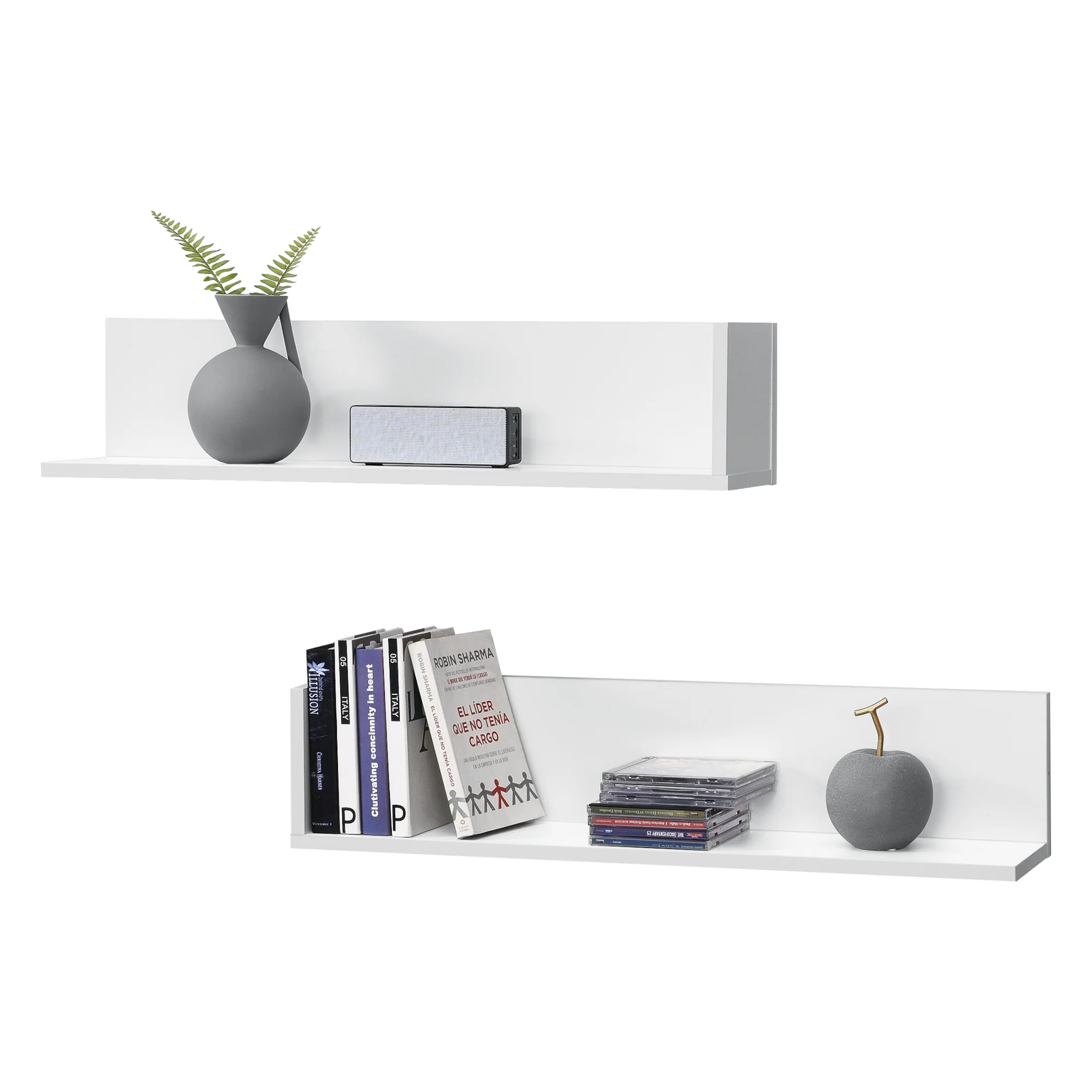 Wandplank Elverum set van 2 75x16,5x16,5 cm - 3 varianten