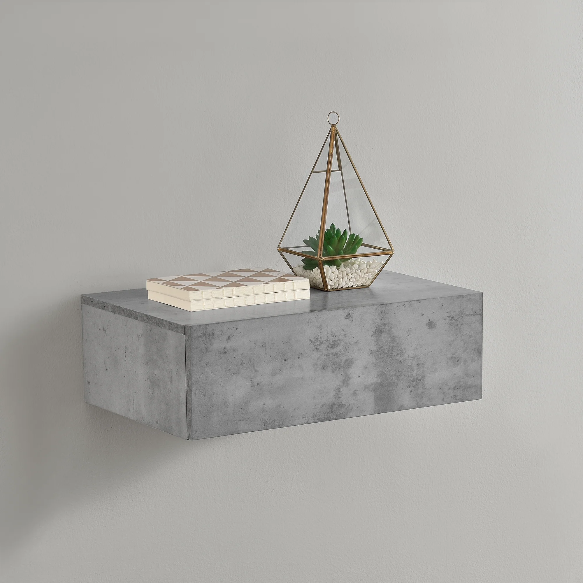 Wandplank met lade zwevend 46x30x15 cm - 18 varianten - Image 17