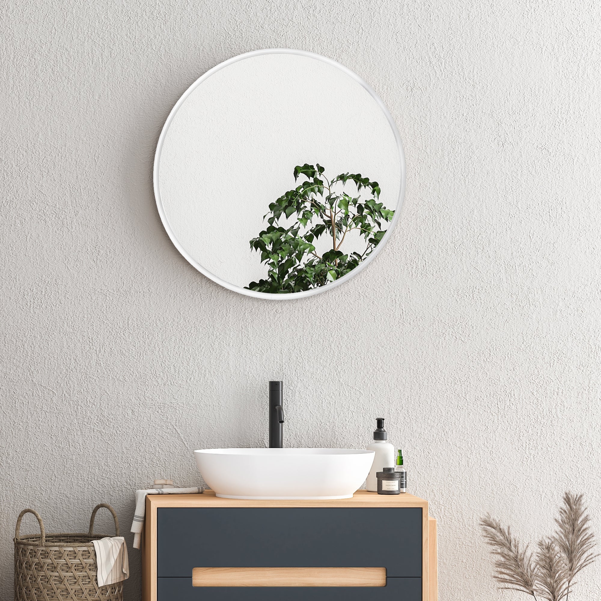 [en.casa] Spiegel Ordona hangend rond - 12 varianten - Image 4